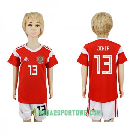 Koszulka Rosja Jikia 13 Dziecięcy Mistrzostwa Świata 2018 Domowe Stroje Piłkarskie